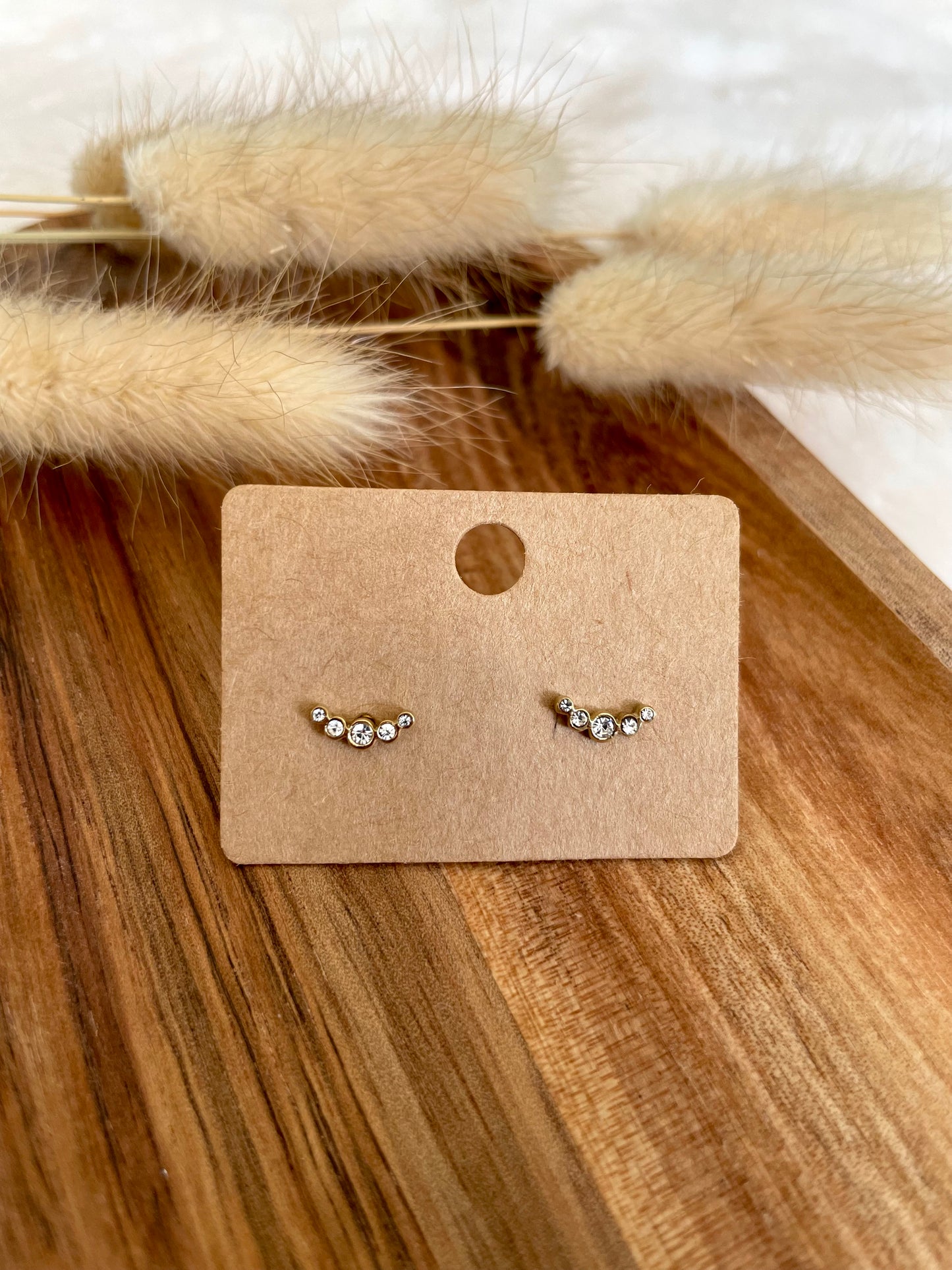 Boucles d’oreilles puces Sabrina