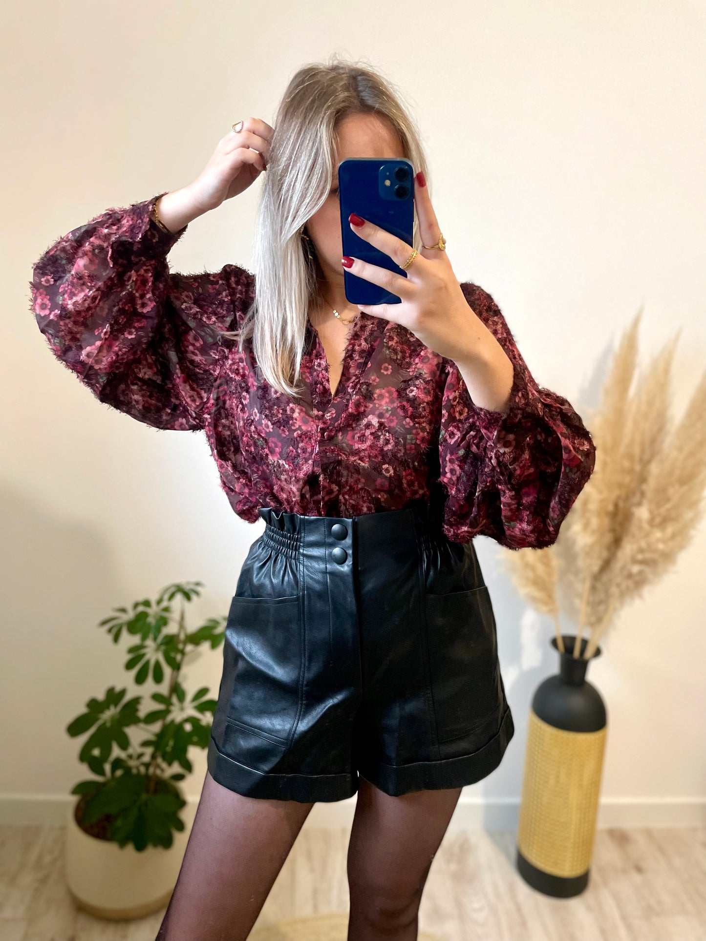 Chemise Fleurs