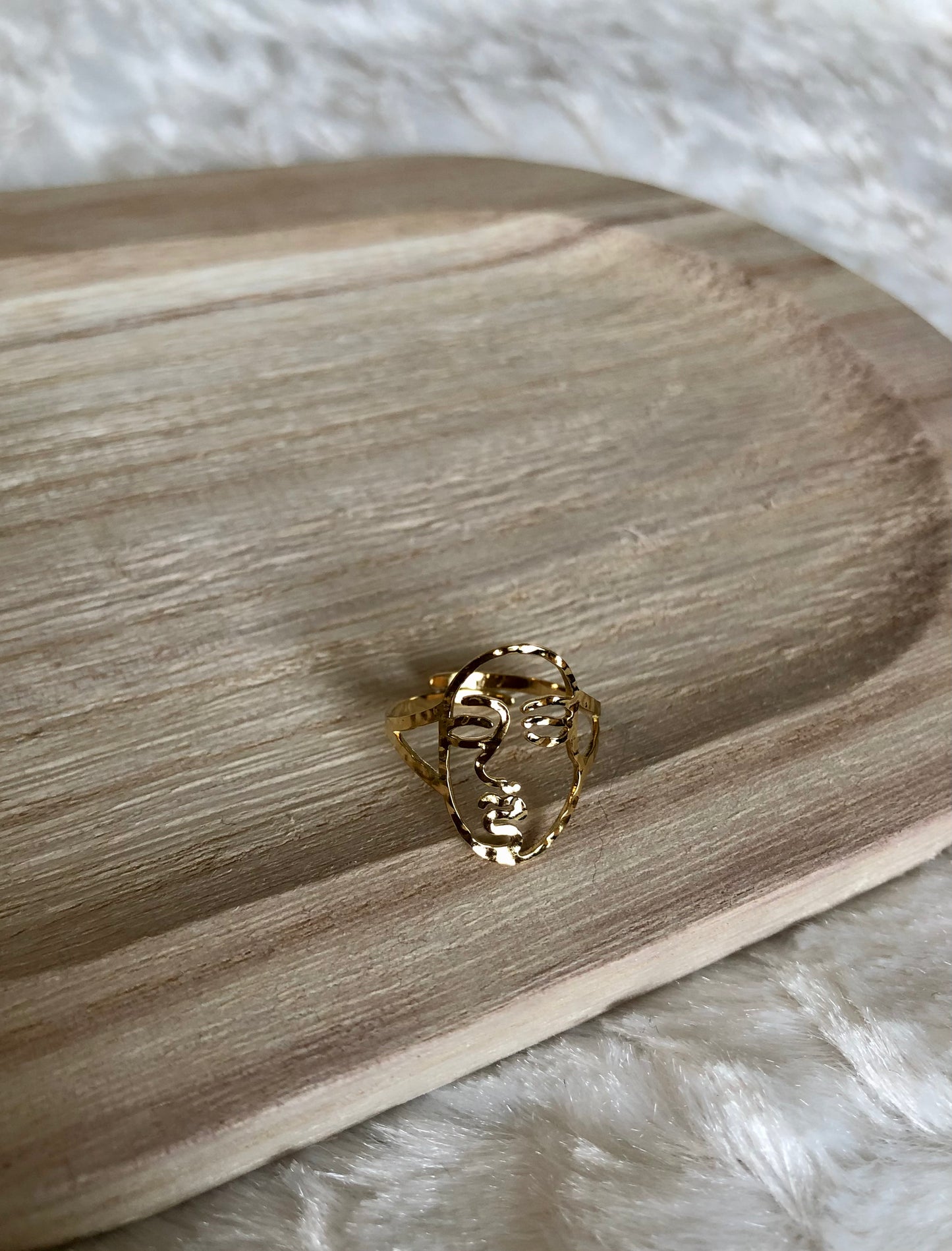 Bague Head Doré
