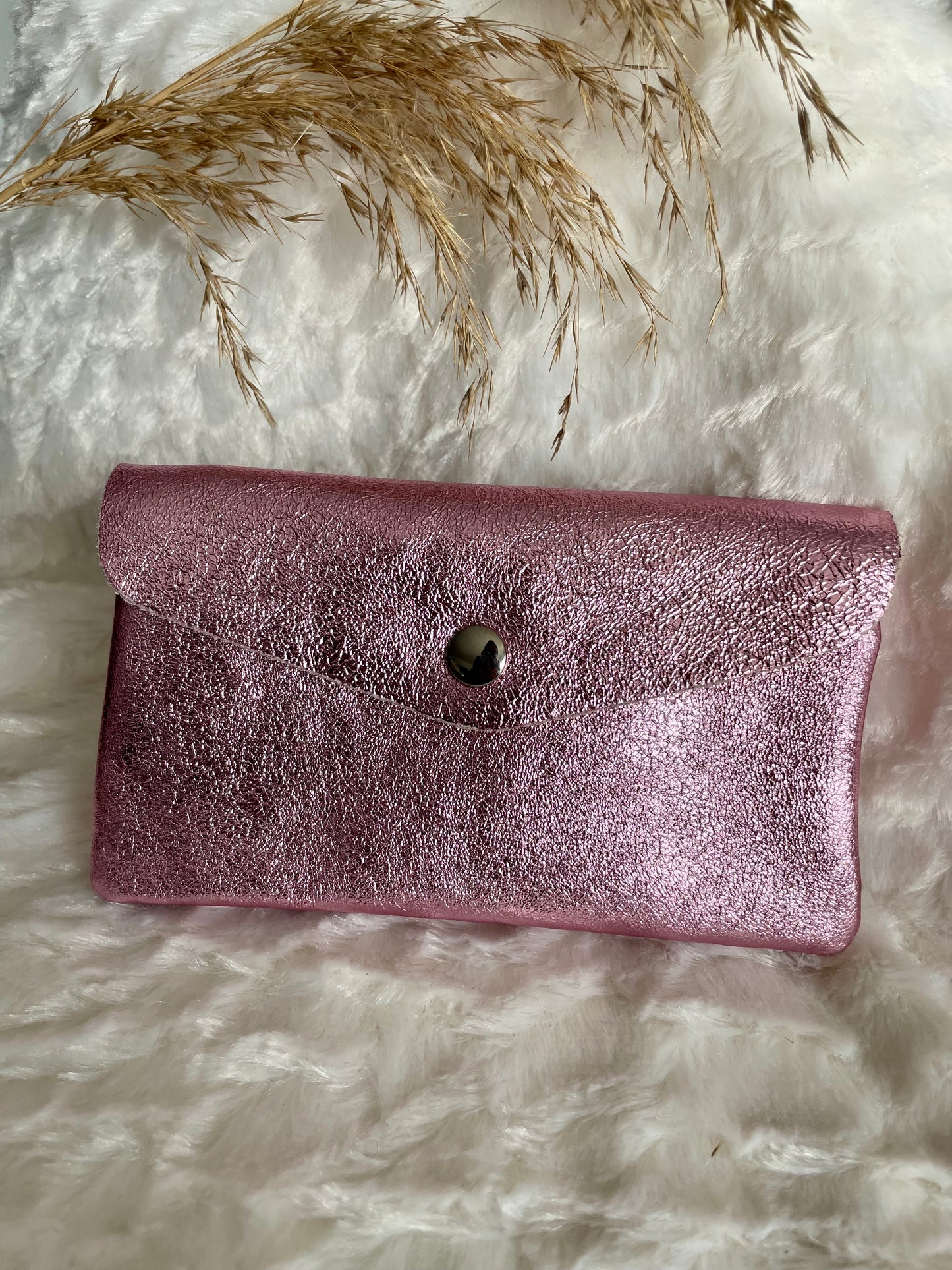 Pochette rose clair