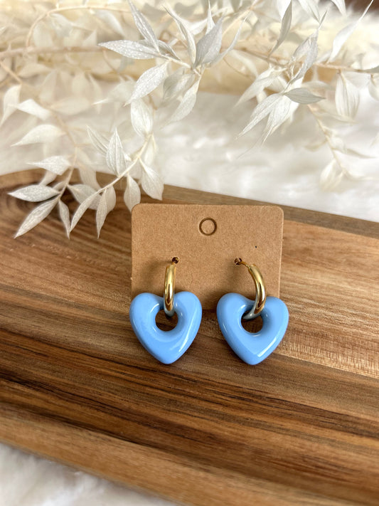 Boucles d’oreilles Sia Bleu