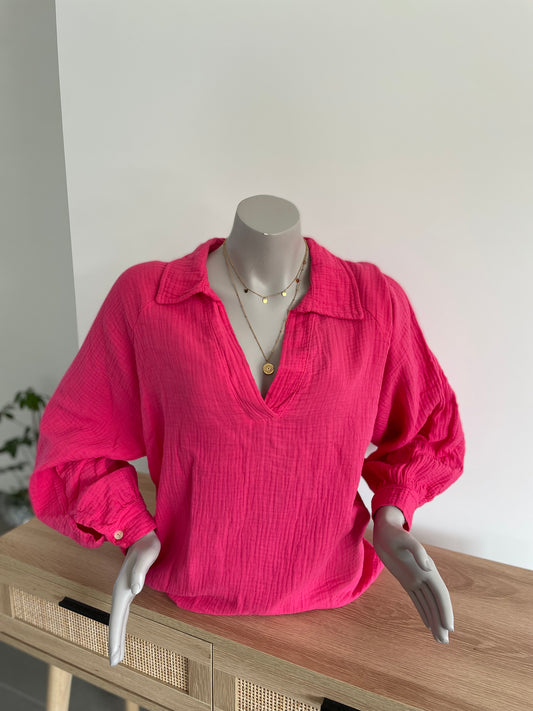 Blouse gaz de coton Aline