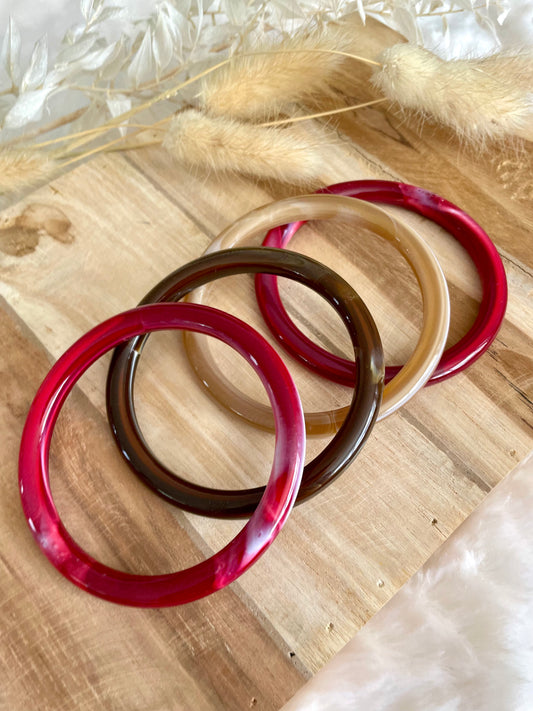 Bracelets ZOLA bordeaux