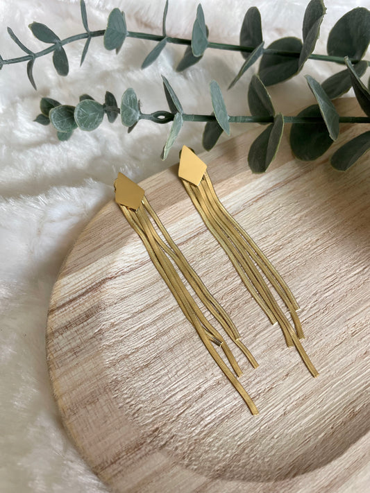Boucles d’oreilles Ambre